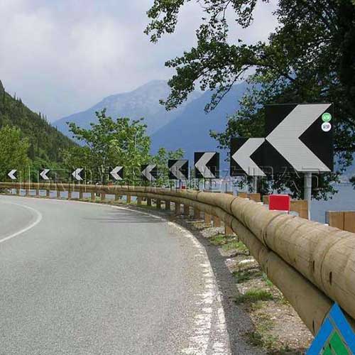道路鋼背木護欄