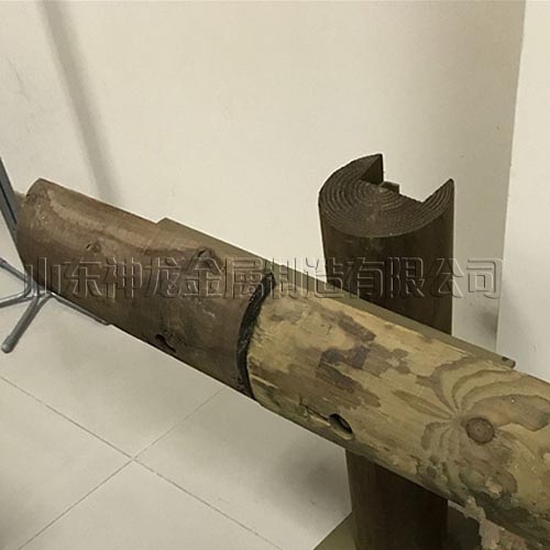 鋼背木護欄主體
